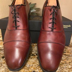 Allen Edmonds Exchange Place Size 14E Oxblood Color with shoe trees